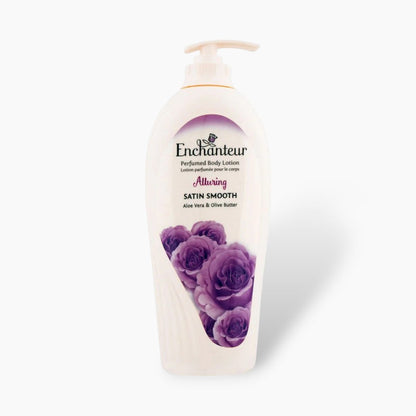 Enchanteur Alluring Perfumed Body Lotion 500ml – Deep Moisturizing Floral Fragrance Lotion for Soft, Smooth & Radiant Skin Da