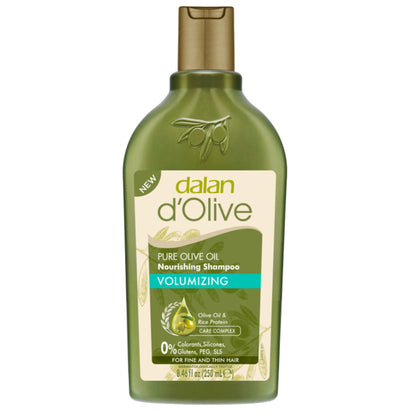 Dalan d'Olive Pure Olive Oil & Rice Protein Nourishing & Volumizing Shampoo 250ml