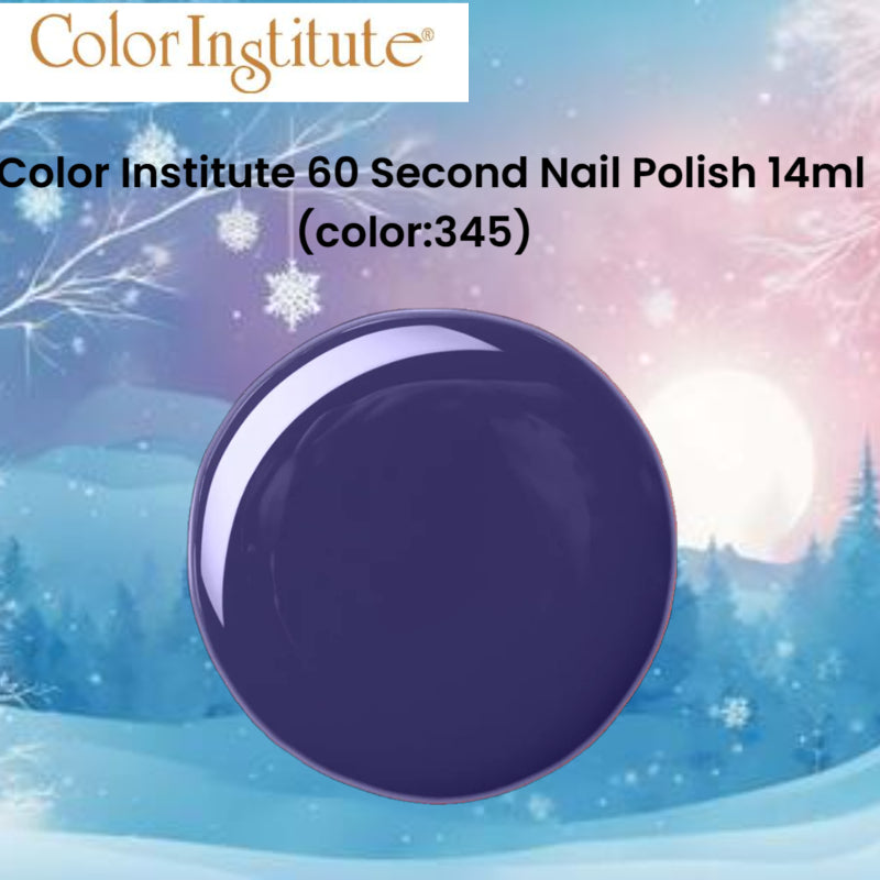 Color Institute 60 Second Nail Polish 14ml (color:345)