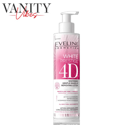 Eveline Cosmetics White Prestige 4D Whitening Gentle Makeup Removing Lotion 245ml