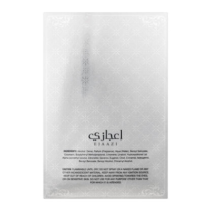 Lattafa Ejaazi Intensive Silver for Men Eau de Parfum Spray 100ml