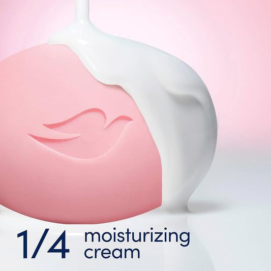 Dove Soap Pink / Rosa With Deep Moisturiser Beauty Bar 106g (Pack of 6 Soap Bars)