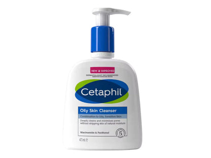 Cetaphil Oily Skin Cleansing Facial Cleanser 473ml