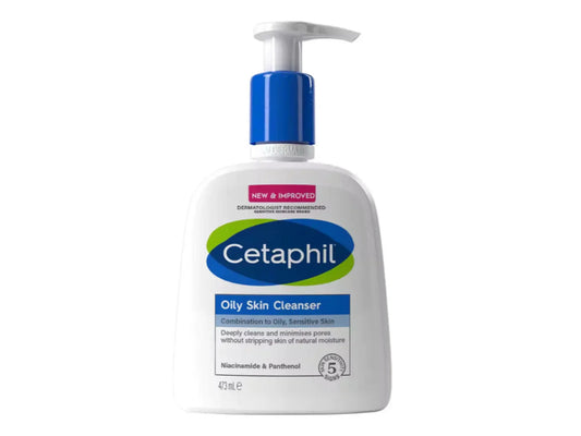 Cetaphil Oily Skin Cleansing Facial Cleanser 473ml
