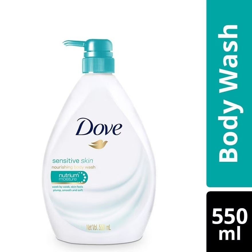 Dove Sensitive Skin Nourishing Body Wash 550ml