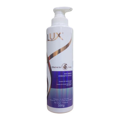 Lux Silky Smooth Hydrating Shampoo 330g - 72 Hours Moisture & Smooth Hair