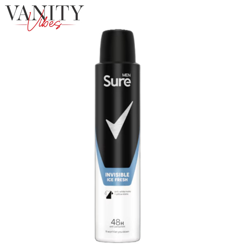 Sure Men 48hr Invisible Ice Fresh Antiperspirant Deodorant Spray