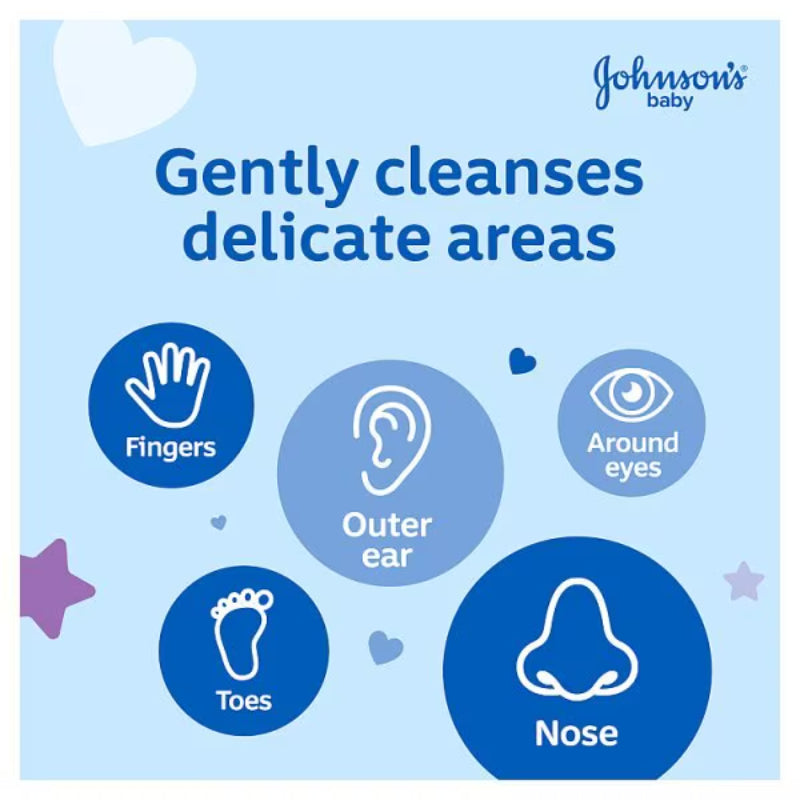 Johnsons Baby Johnson’s Baby Cotton Buds 200 Pack Gentle & Safe Daily Care