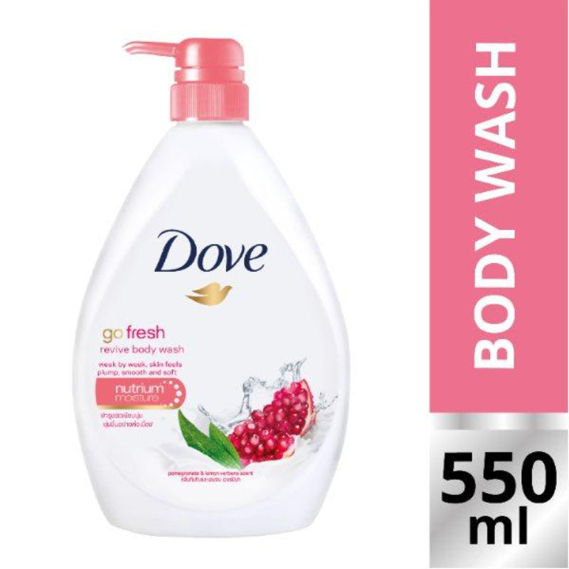 Dove Go Fresh Revive Pomegranate & Lemon Verbena Body Wash 550ml