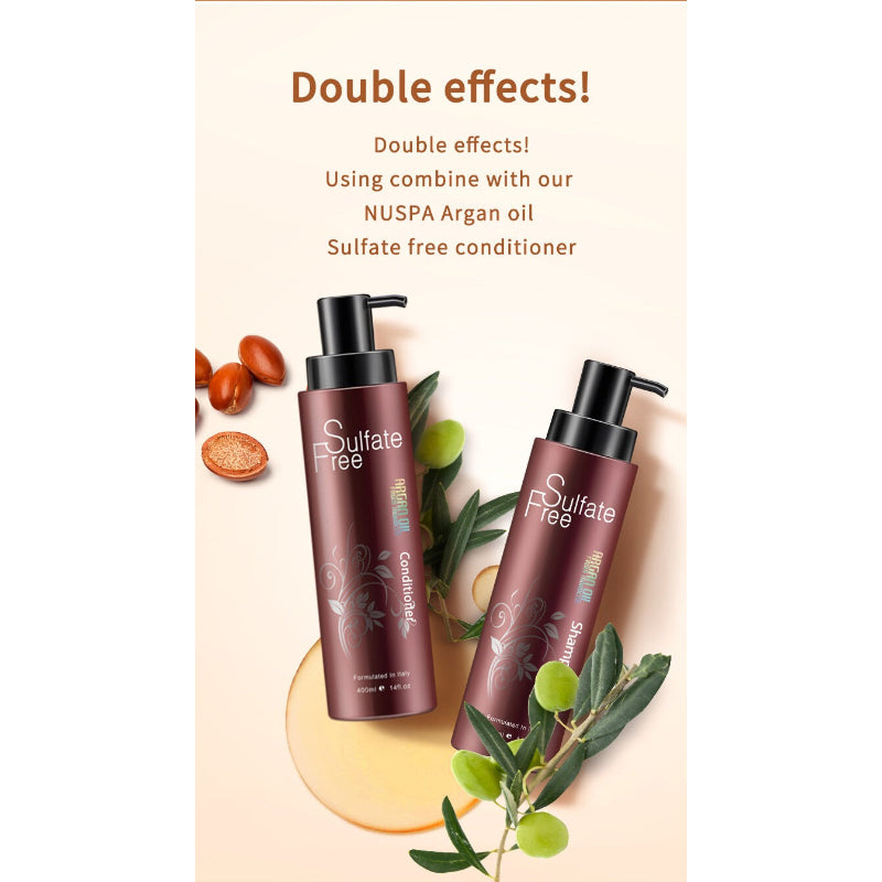 Sulphate Free Argan Oil Conditioner 400ml – Deep Nourishing Hair Care for Soft, Smooth, Frizz Free & Shiny Hair