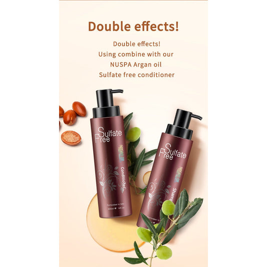 Sulphate Free Argan Oil Conditioner 400ml - Deep Nourishing Hair Care for Soft, Smooth, Frizz Free & Shiny Hair