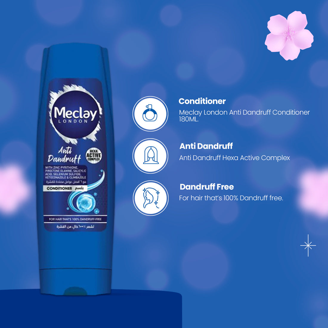 Meclay London Anti Dandruff Conditioner 350ml