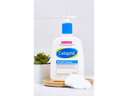 Cetaphil Oily Skin Cleansing Facial Cleanser 473ml