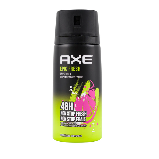 Axe Epic Fresh 48H Non-Stop Fresh Deodorant Body Spray 150ml Long-Lasting Fragrance & Odor Protection