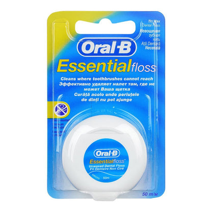 OralB Oral-B Essential Floss dental floss unwaxed 50m