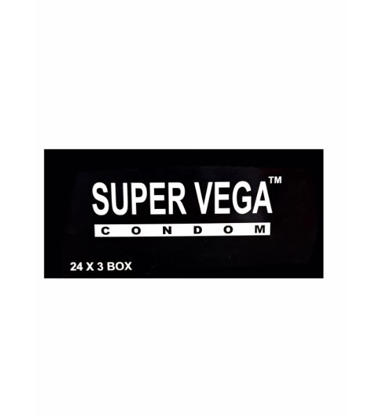 INNO SuperVega Jasmine Condoms Pack of 24 X 3 Box Condoms Delay & Jasmine Fragnance