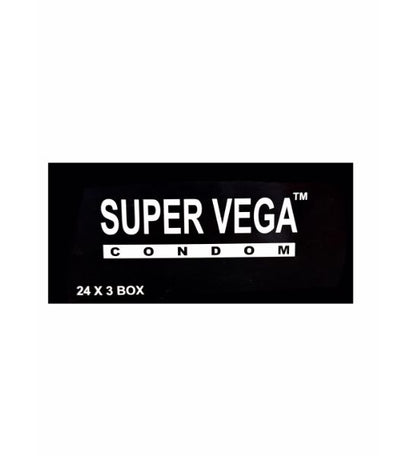 INNO SuperVega Jasmine Condoms Pack of 24 X 3 Box Condoms Delay & Jasmine Fragnance