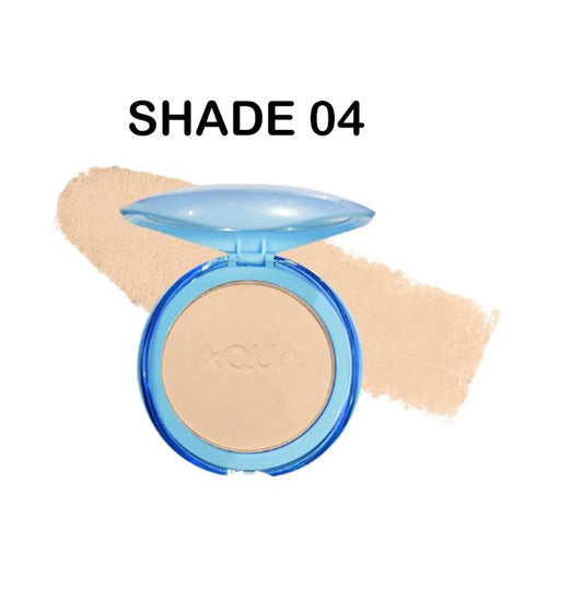 Aqua Color Line Two Way Cake Natural White Beauty Oil Control Spf 35 Powder Cake (Shade-04)