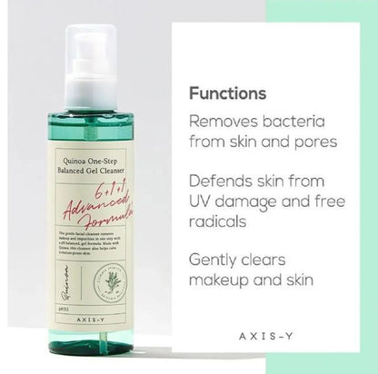AXIS-Y Quinoa One Step Balanced Gel Cleanser 180 ml