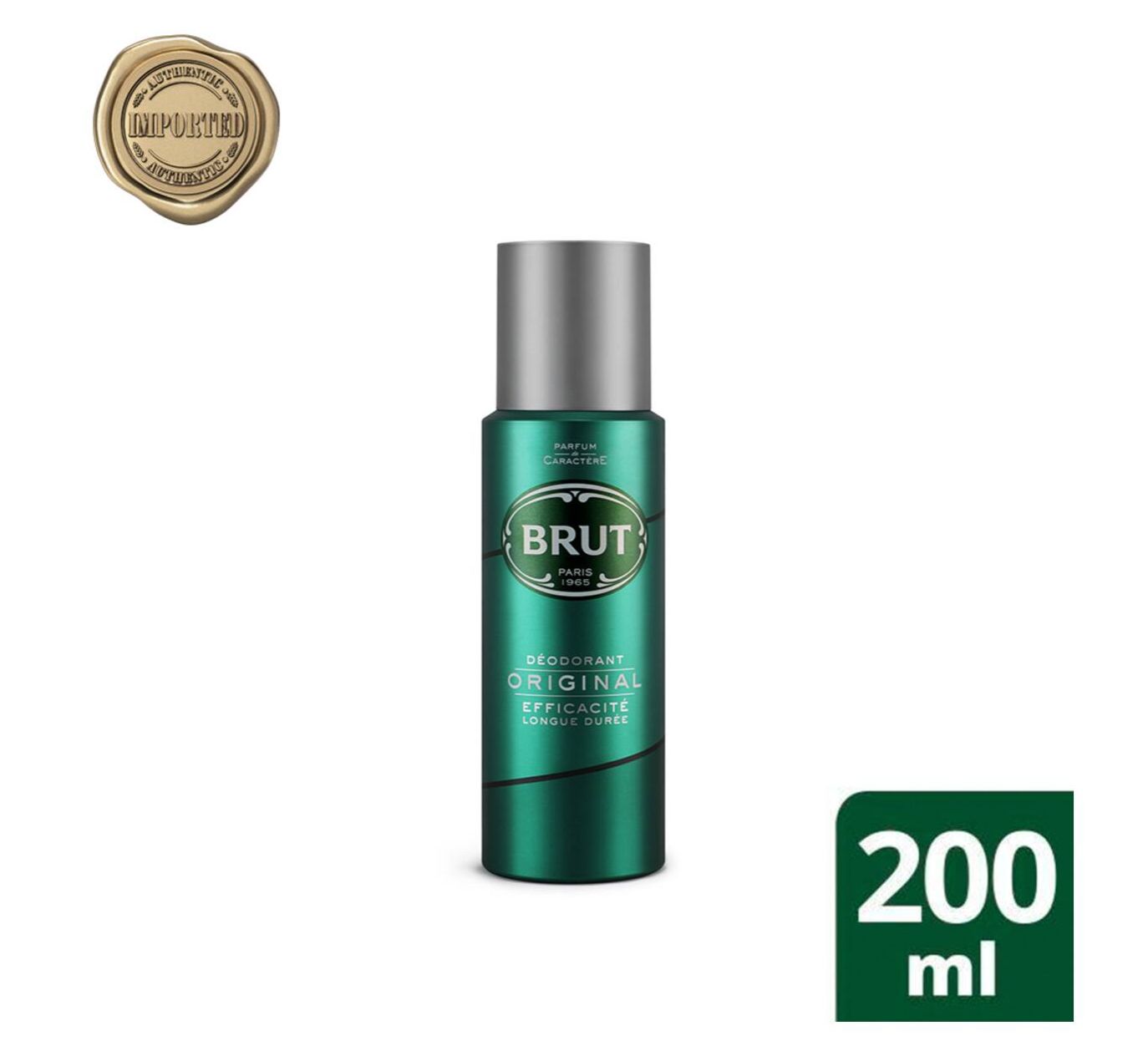 Brut Deodorant Orignal Body Spray for Men 200ml