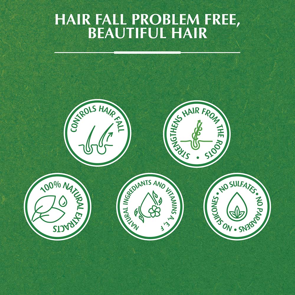 Vatika Naturals Hair Fall Control Cactus Enriched Hair Oil 200ml