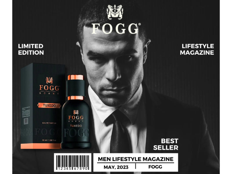 Fogg Scent Tuxedo Perfume for Men EDP 50ml - Long Lasting Eau de Parfum with Bold & Elegant Masculine Fragrance