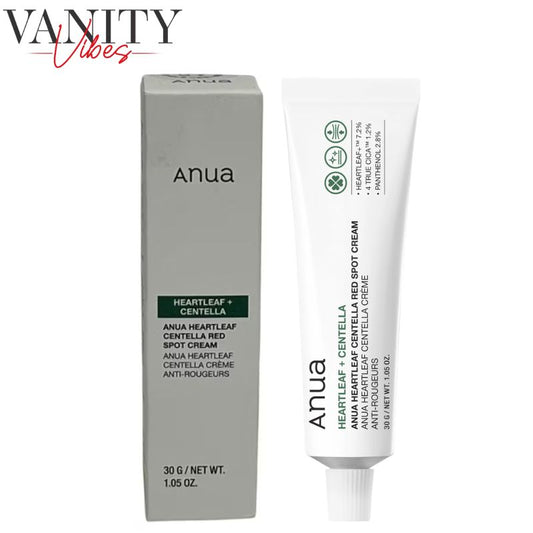 Anua Heartleaf + Centella Red Spot Cream 30 g Soothing & Redness Relief Cream (K Beauty)