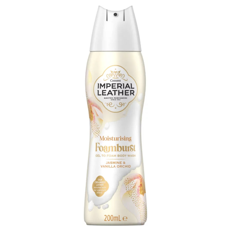 Imperial Leather Moisturising Foamburst Jasmine & Vanilla Orchid Gel To Foam Body Wash 200ml
