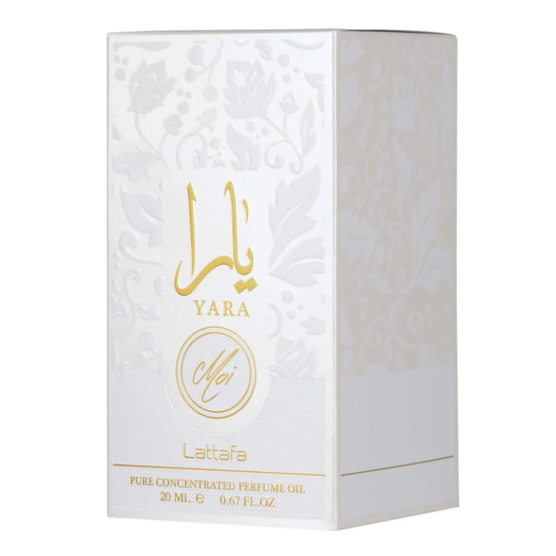 Lattafa Yara Moi Concentrated Perfume Oil 20ml - Long Lasting Original Creamy Sweet Fragrance for Women