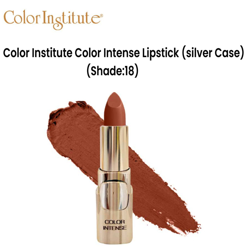 Color Institute Color Intense Lipstick (silver Case) (Shade:18)