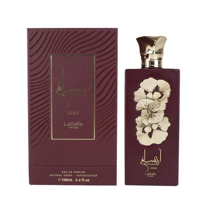 Lattafa Pride Ansaam Gold Eau De Parfum 100ml – Long Lasting Luxury Floral Fragrance for Women