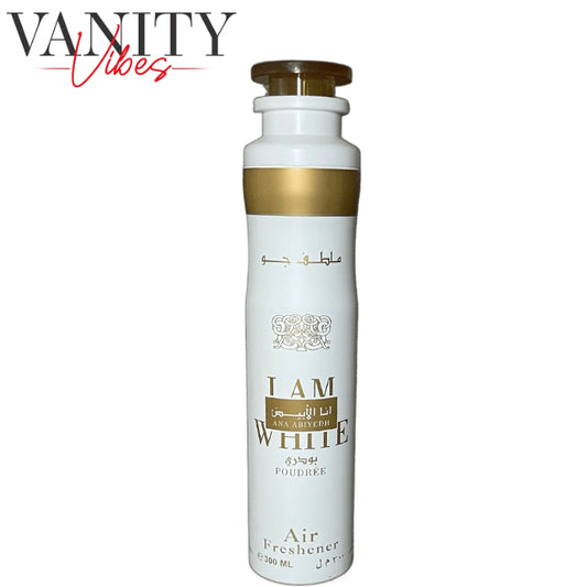Lattafa Ana Abiyedh Poudree Air Freshener-300ml