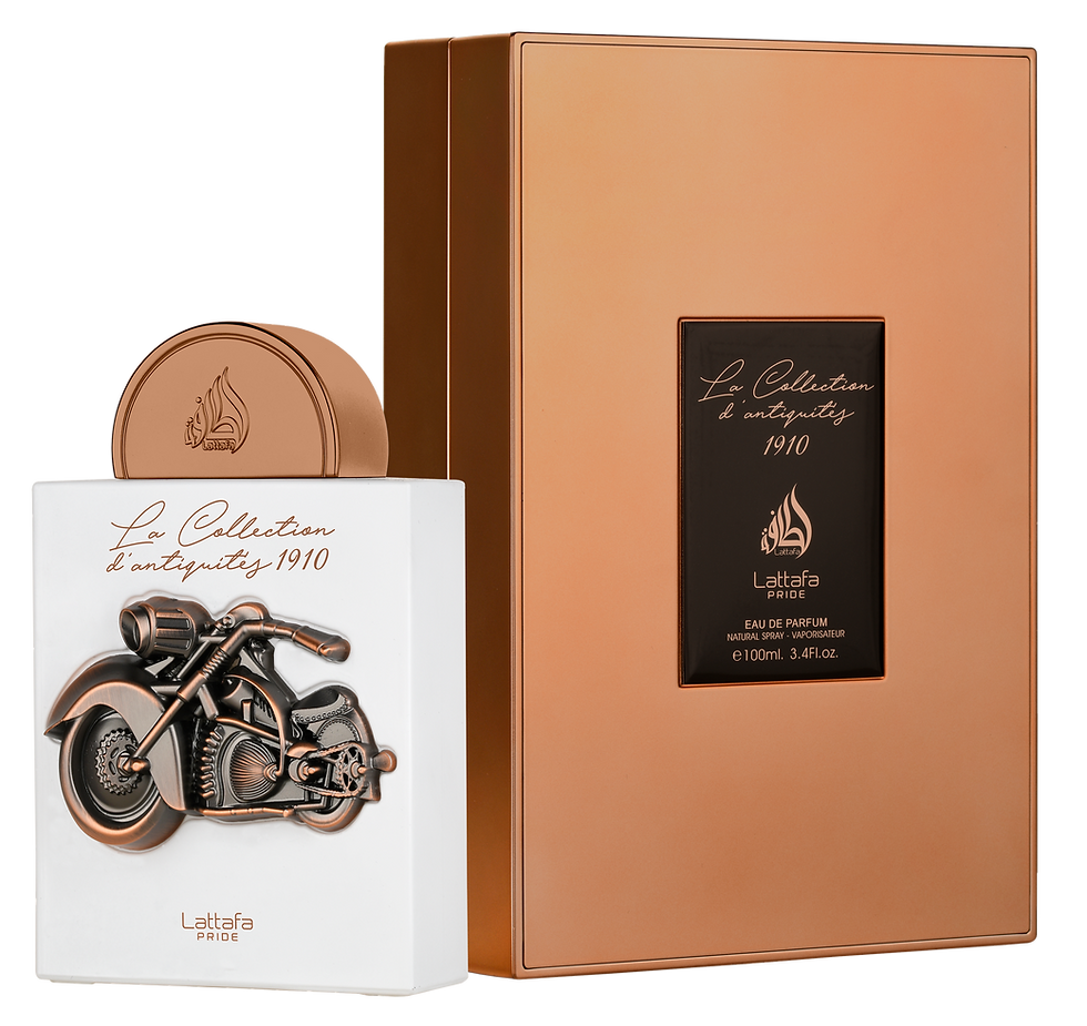Lattafa Pride La Collection D'Antiquites 1910 EDP 100ml bottle and box