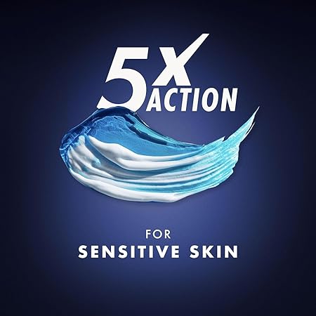 Gillette Fusion Shave Gel Sensitive With Almond Oil XXL 240ml