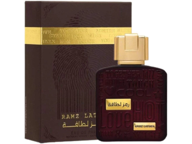 Lattafa Ramz Gold Eau de Parfum 100ml - Long-Lasting Unisex Perfume for Men & Women