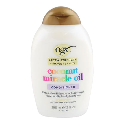 OGX Damage Remedy + Coconut Miracle Oil Conditioner Sulfate Free 385ml
