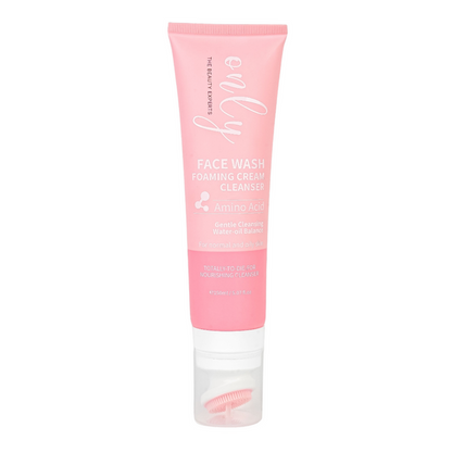 Only Beauty Experts Amino Acid Face Wash Foaming Cream Cleanser 150ml Gentle & Hydrating Cleanser