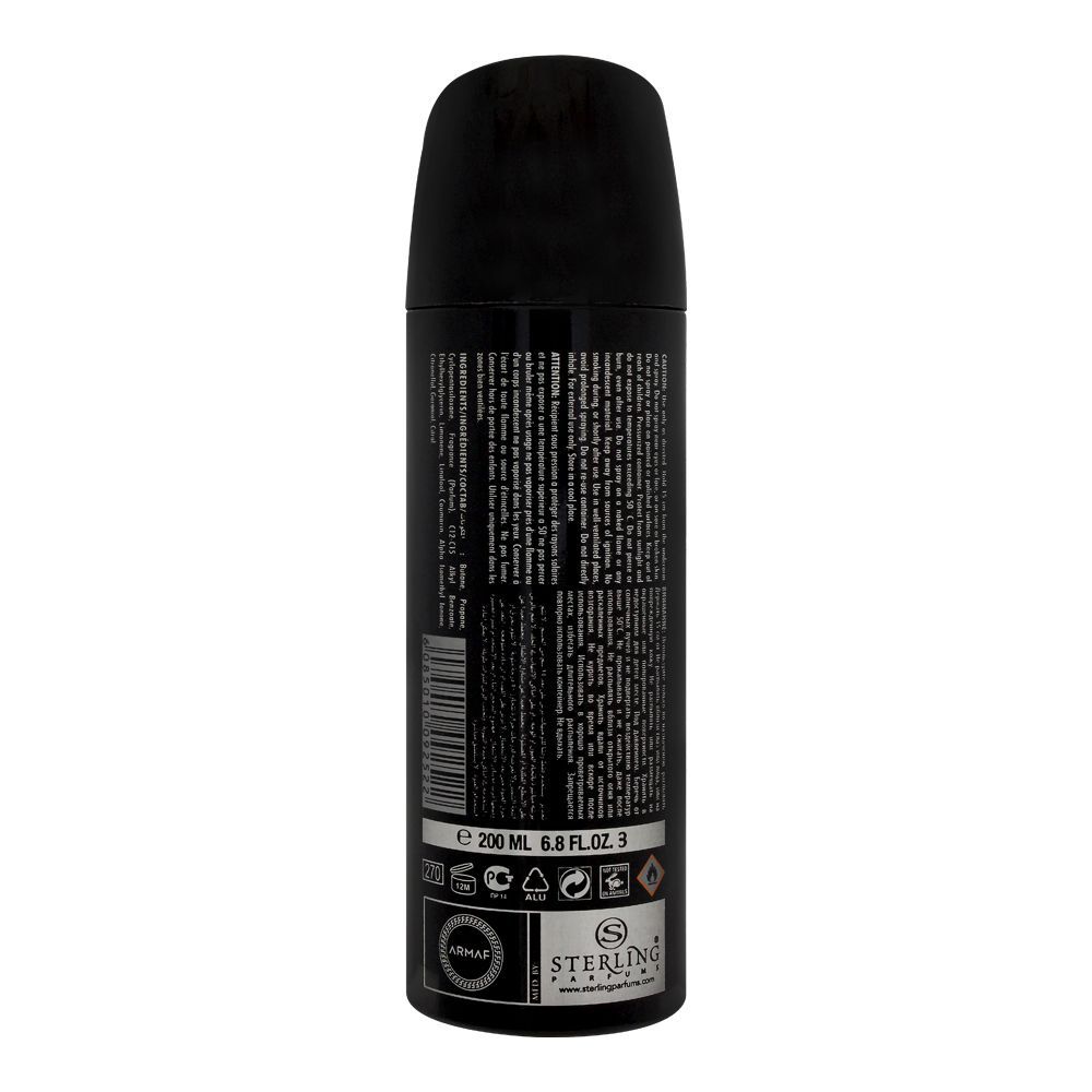 Armaf Shades Perfume Body Spray 200ml For Men