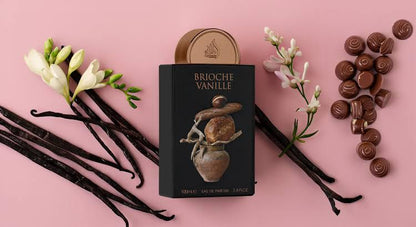 Lattafa Pride Brioche Vanille Eau de Parfum 100ml - Long Lasting Original Sweet Gourmand Unisex Fragrance for Men & Women