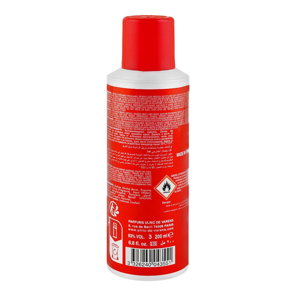 UDV for Men Flash Body Spray 200ml Long-Lasting Fresh & Masculine Fragrance