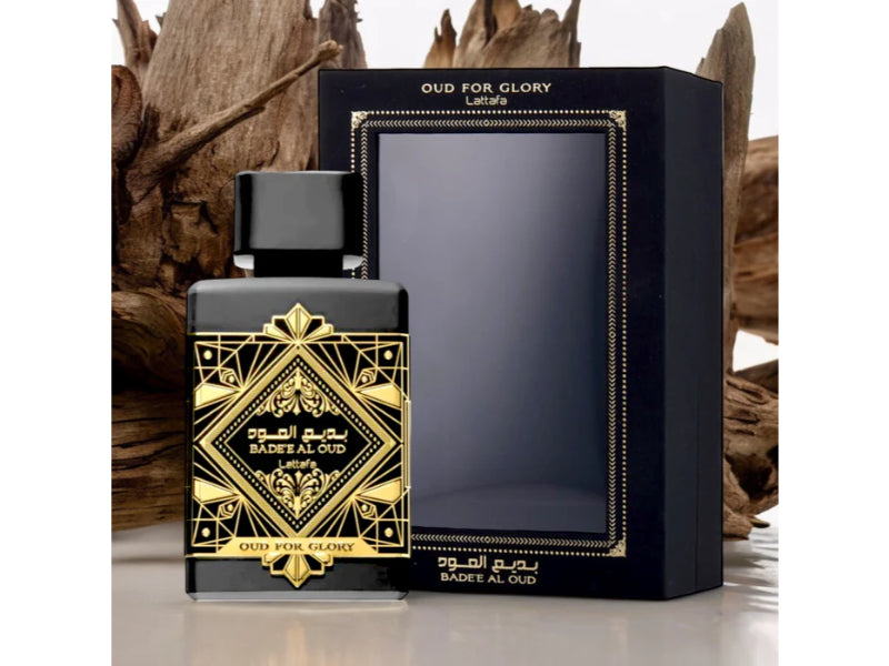 Lattafa Bade’e Al Oud Oud for Glory Black Eau de Parfum 100ml - Long Lasting Rich Oud Fragrance for Men & Women