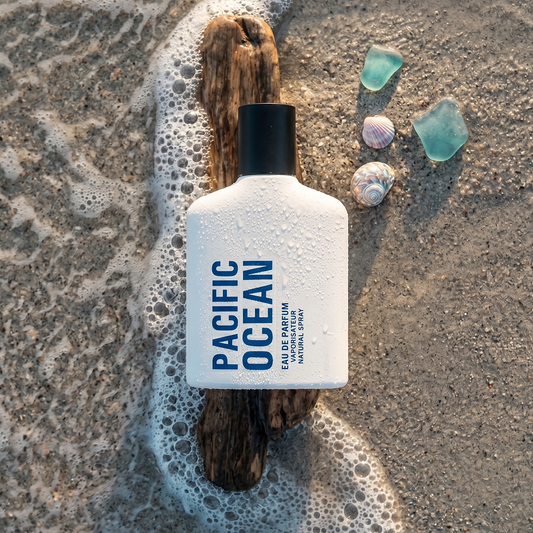 Pacific Ocean Eau de Parfum 100ml - Long Lasting Fresh Aquatic Fragrance for Men & Women, Clean Ocean Scent