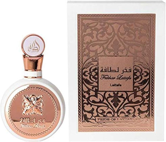 Lattafa Fakhar Rose Gold for Women EDP 100ml - Long Lasting Floral Perfume