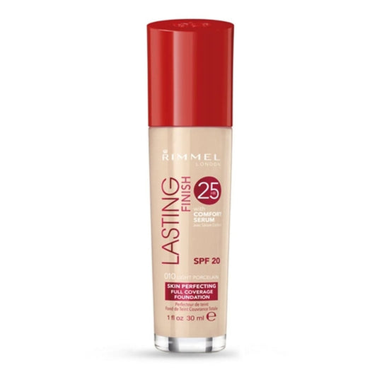 Rimmel Lasting Finish 25h Foundation 010 Light Porcelain | 30ml