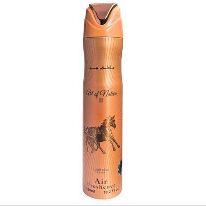 Lattafa Art Of Nature II Air Freshener 300ml - Long Lasting Luxury Fresh Floral Woody Room Spray for Home & Office