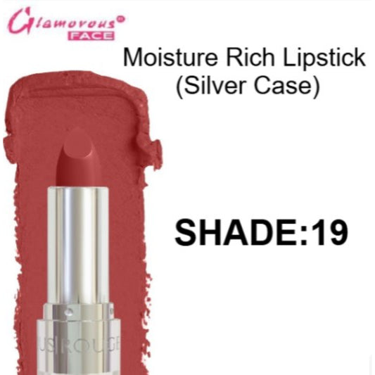 Glamorous Face Moisture Rich Lipstick (shade 19)