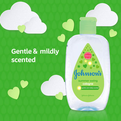 Johnsons Baby Johnson’s Summer Swing Baby Cologne 100ml Gentle & Refreshing Fragrance for Babies