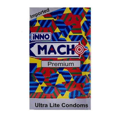 Inno Macho Premium Ultra Light Condom Pack of 6 - 18pcs