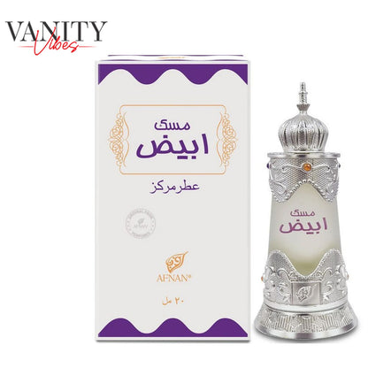 Afnan Musk abiyad Attar 20ml