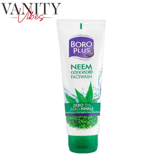 EMAMI BORO plus Neem Face Wash 100 Ml Natural Herbal Skin Care Deep Cleansing And Oil Control for Men And Women